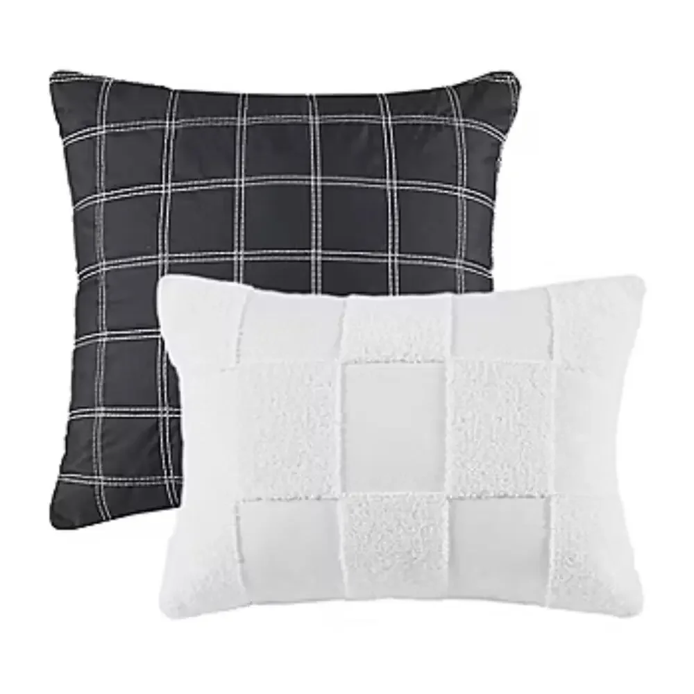Intelligent Design Lana Checkered Midweight Comforter Set XL Twin Size
